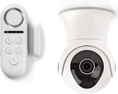 Dashview PT1080P WiFI IP bewakingscamera set -  Binnen & Buiten - Beveiligingscamera - Draai Kantel Zoom - Waterdicht - Beweging / Geluid detectie - Full-HD - Nederlandse app -Extr