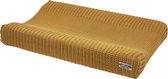 Meyco Baby Herringbone aankleedkussenhoes - honey gold - 50x70cm