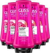 Gliss Kur Supreme Length Conditioner 6x 200 ml - Grootverpakking