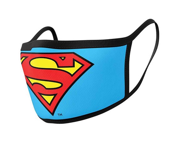 Superman Logo Face Covering (Pack Of 2)