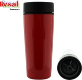 Resal Homeware Click & Go Travel Isoleerbeker Thermo Mug - Rood