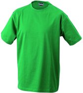 James and Nicholson - Unisex Medium T-Shirt met Ronde Hals (Irish Groen)