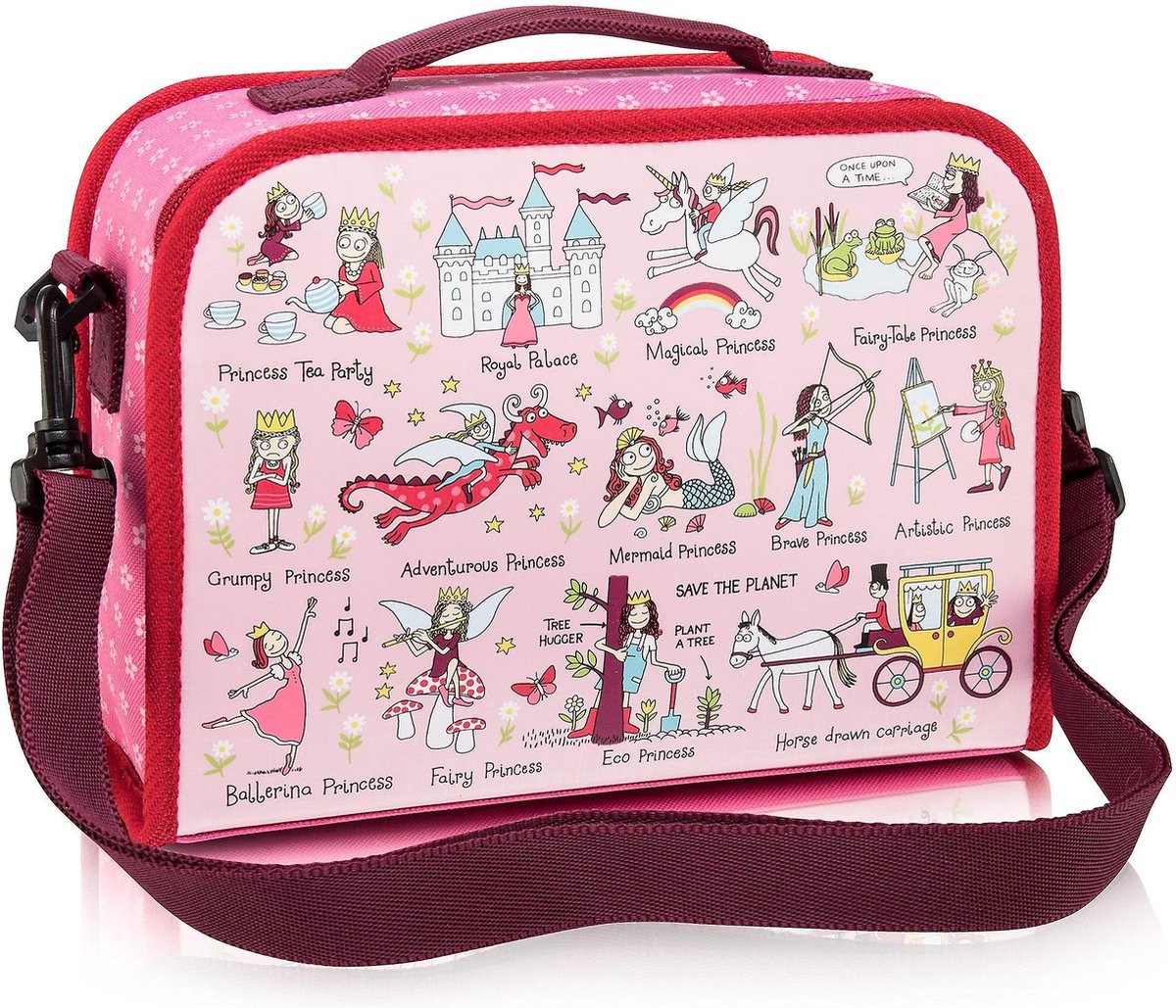 Prinses (new design) kinder lunchtas koeltas - Tyrrell Katz