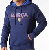 FC Barcelona Hoodie - Volwassenen - Maat XL - Barça - Blauw