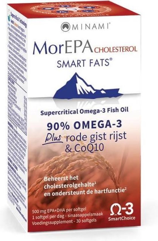 Minami MorEPA Cholesterol - 60 softgels | bol.com