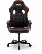 Real Gamers Basic gamestoel zwart, oranje.
