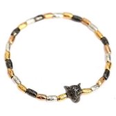 Bracelet tri color leopard
