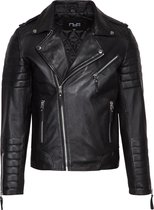 571 Biker Jack Heren Zwart