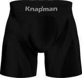 Knapman Ultimate Comfort Boxershorts Twopack | Zwart | Maat XXL