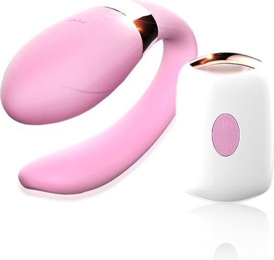 V-Vibe - Jouet Partner - Pink - Rechargeable par USB - 7 fonctions - Télécommandé
