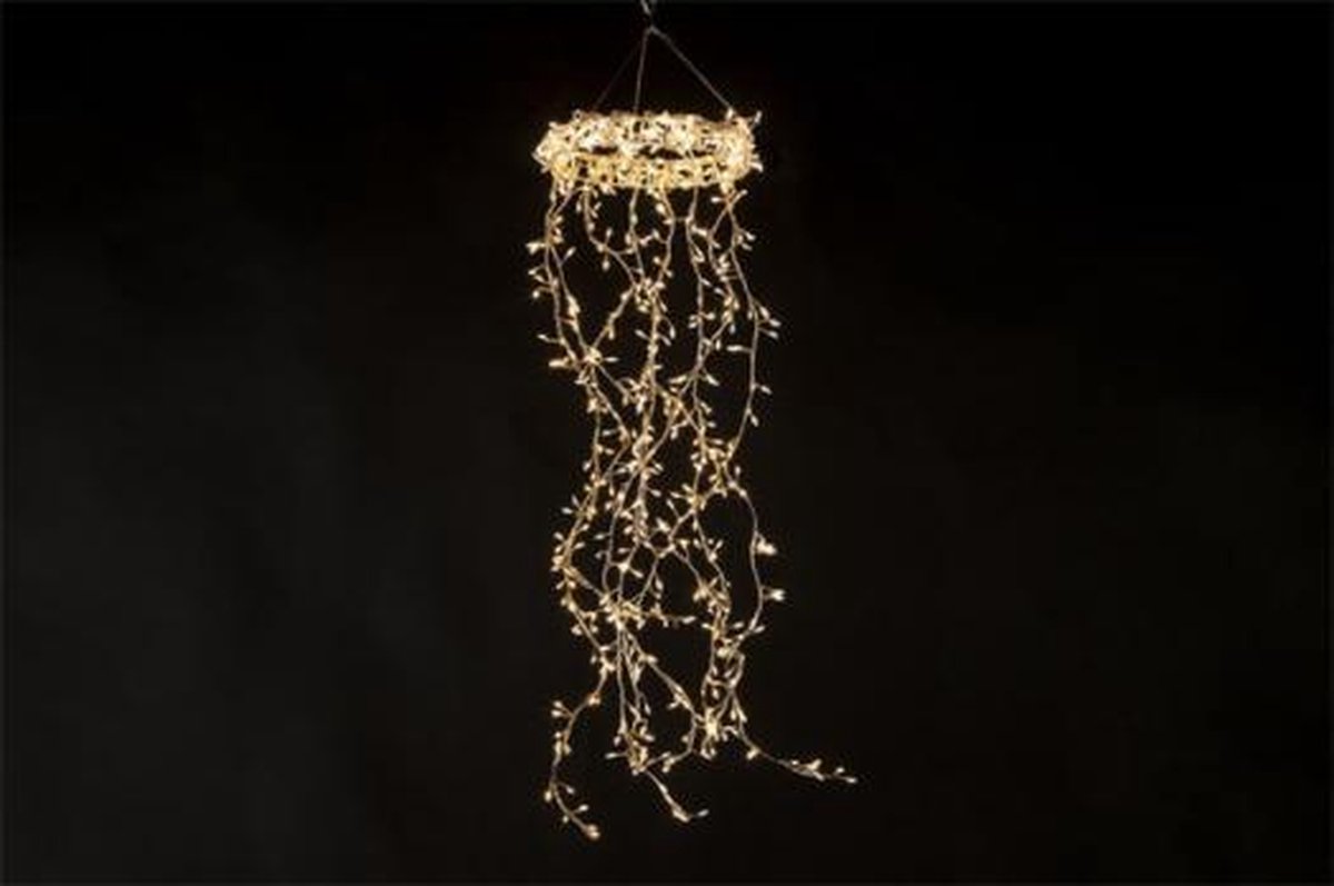Luxury label - Lichtsnoer - LED - Maat S - Zilver - L20B4H20CM