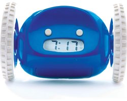Clocky - wekker op wielen - Marineblauw - CLNAVY