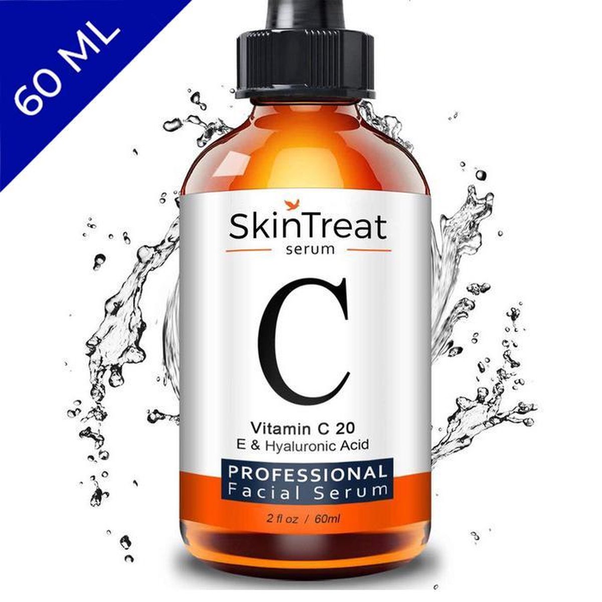 SkinTreat Vitamine C Serum & Hyaluronzuur serum - 60 ml - Anti Aging
