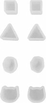 8 oorbellen mallen - Epoxy- Sieraden maken- 4 soorten- Charme Bijoux®