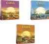 Afbeelding van het spelletje Catan Bundel - 3 stuks - Uitbreidingen De Zeevaarders & Steden en Ridders & Kooplieden en Barbaren