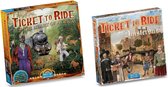 Ticket to Ride Spellenbundel - 2 stuks - Uitbreidingen - Afrika & Amsterdam