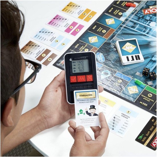 Thumbnail van een extra afbeelding van het spel Spellenbundel - Bordspellen - 2 Stuks - Jenga & Monopoly Extreem Bankieren
