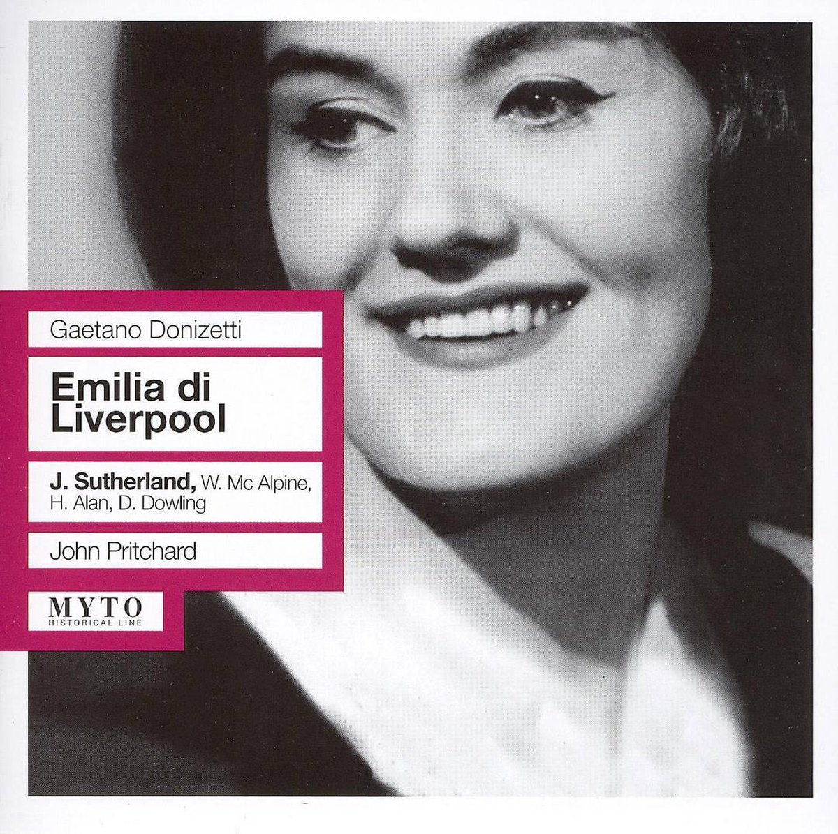 Donizetti: Emilia Di Liverpool Highlights/Sutherland, Mcalpine, Alan, Cad