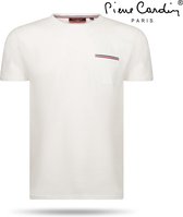 Pierre Cardin - Heren T-Shirt - Ronde Hals - Wit