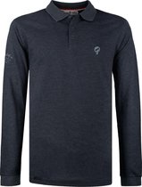 Heren Polo Blaricum - Denim Blauw