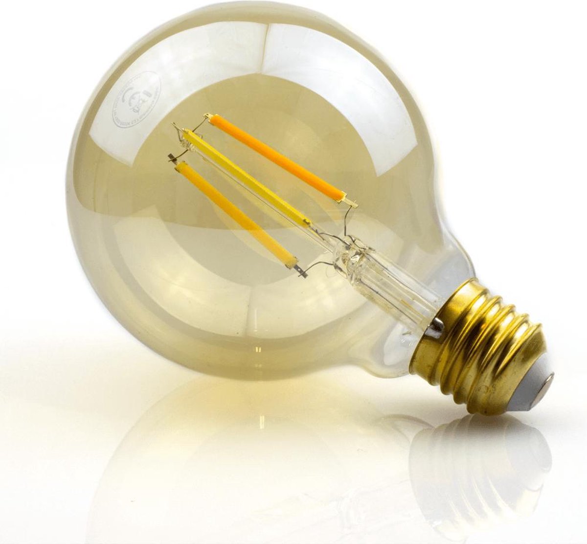 Zigbee LED filament lamp - White Ambiance - 7W - E27 fitting - Amberkleurig  - Geschikt... | bol.com