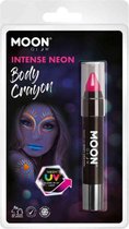 Moon Creations - Moon Glow - Intense Neon UV Schmink Stift - Roze