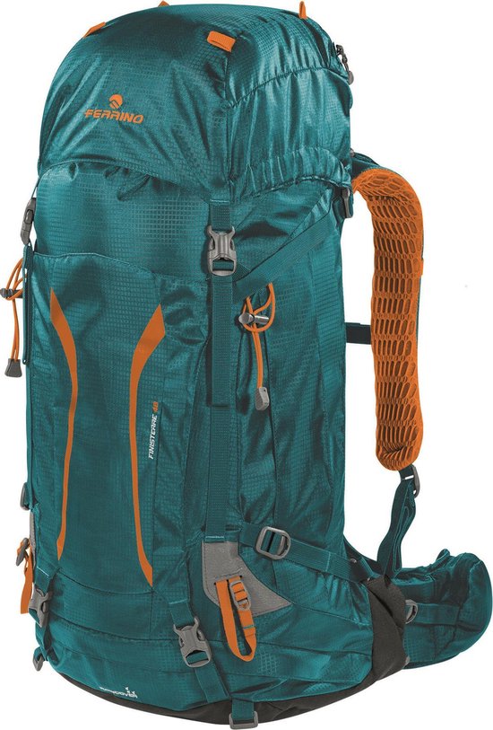 FERRINO Zaino Finesterre 48 Teal - trekking rugzak - 48 liter - blauw |  bol.com