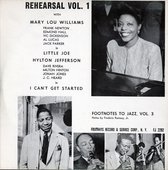 Footnotes to Jazz, Vol. 3: Jazz Rehearsal I