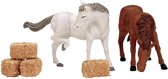 Lemax - Feed For The Horses -  Set Of 6 - Kersthuisjes & Kerstdorpen