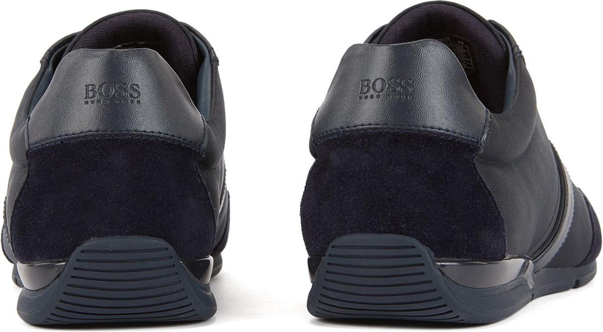 Boss Saturn Lowp Lage sneakers - Heren - Blauw - Maat 41 | bol.com