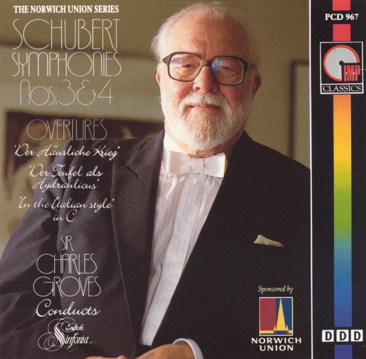 Schubert: Symphonies Nos. 3 & 4; Overtures