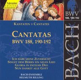 Cantatas BWV188,190-192