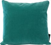 Kussen velours turquoise 5833 45x45 cm.