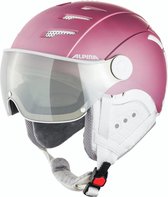 Alpina Jump 2.0 HM Skihelm Met Vizier | Hicon | Matt Berry White | Maat: 55 - 58 cm