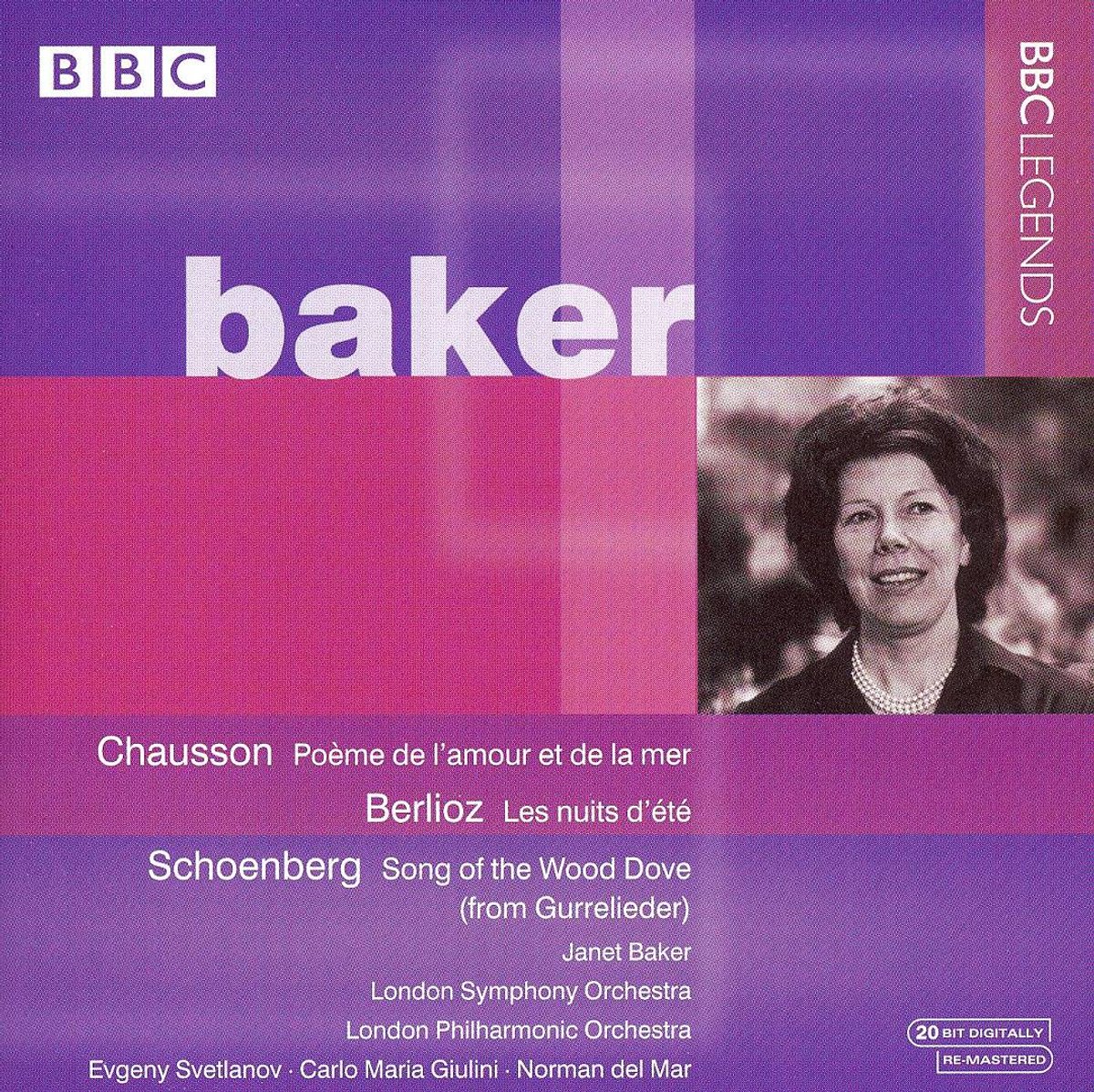 Baker - Chausson: Poeme de l'amour et de la mer; Berlioz etc / Baker et al