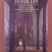 Faure: Requiem Op 48, Cantique de Racine, etc / Matthew Best