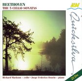 Beethoven: The 5 Cello Sonatas / Markson, Osorio