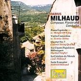 Milhaud: Composer, Pianist & Conductor