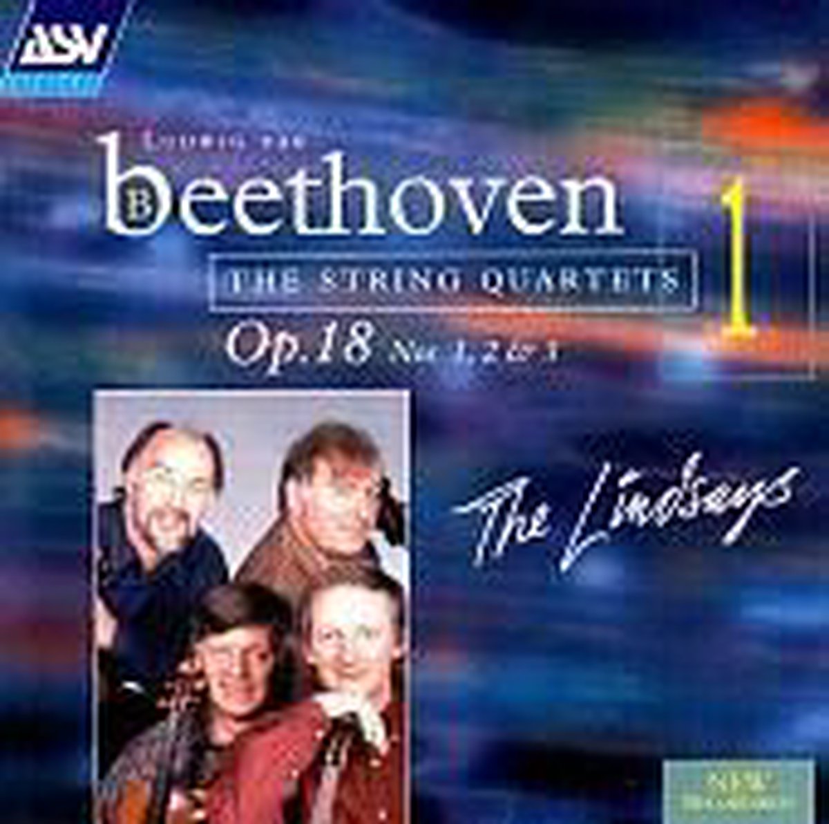 Beethoven: String Quartets Vol 1 - Op. 18 nos 1-3 / The Lindsays