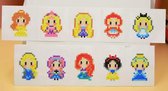 Diamond painting | stickers | prinsessen | 10 figuren