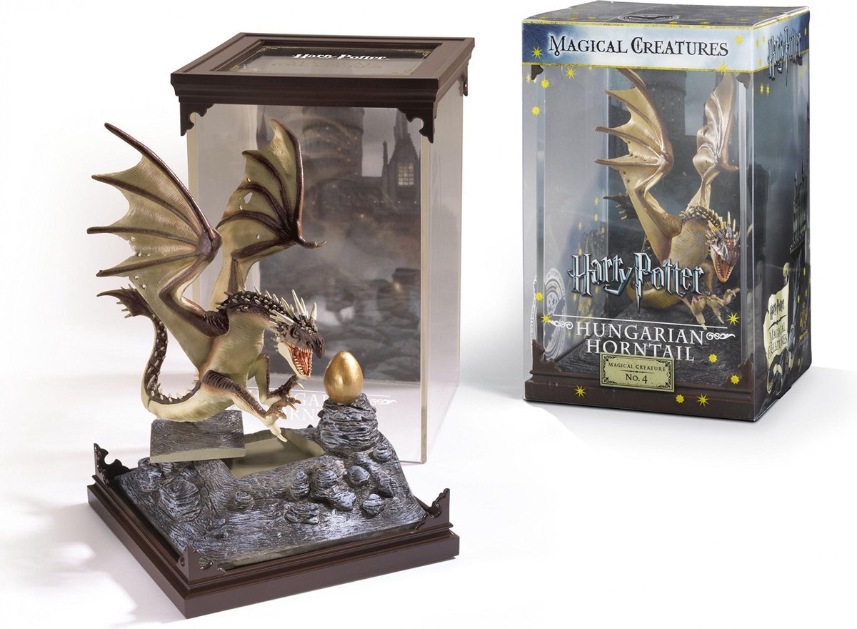 The Noble Collection Harry Potter Beeld/figuur Magical Creatures Hungarian Horntail 19 cm Multicolours