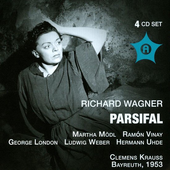 Richard Wagner Parsifal 4 CD SET, Martha Mödl, Clemens Krauss Bayreuth 1953.