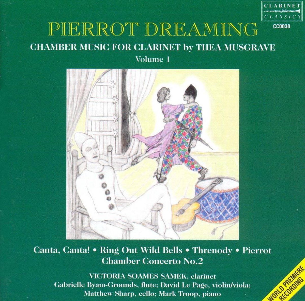 Musgrave: Pierrot Dreaming, Chamber Music For Clar