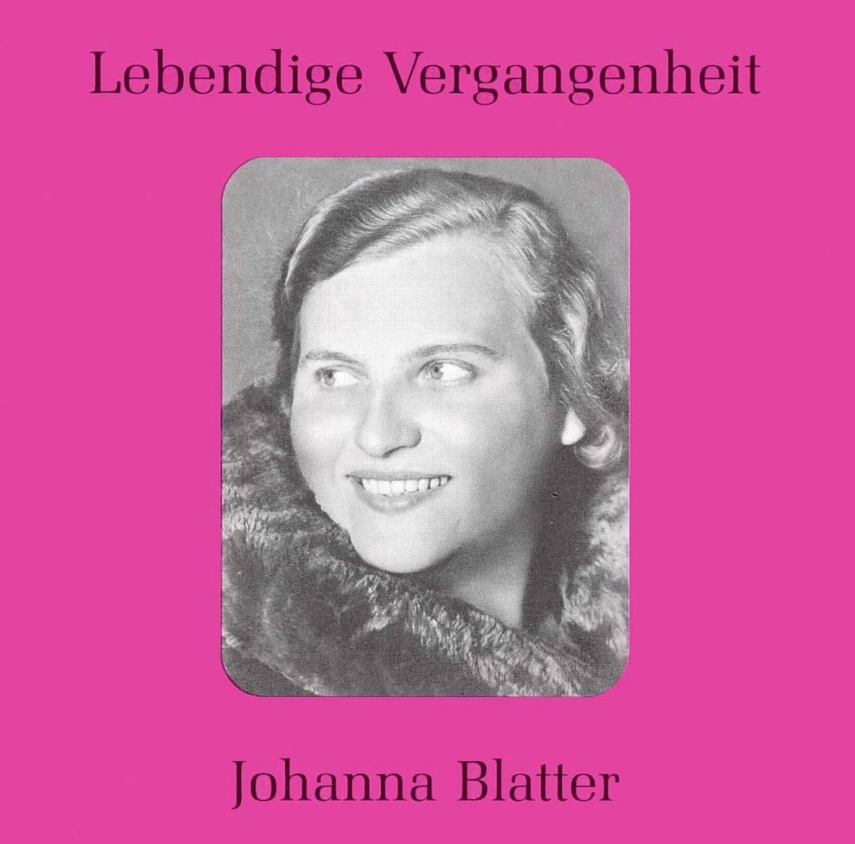 Legendary Voices: Johanna Blatter