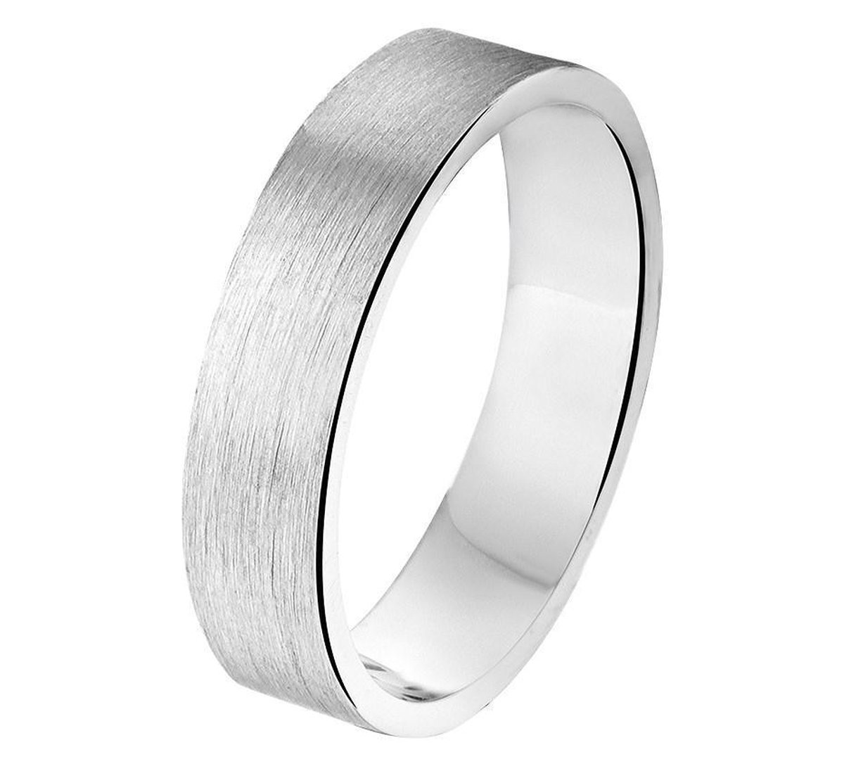 Gerhodineerd Zilver Ring A305 - 5 Mm Zonder Steen 1315047
