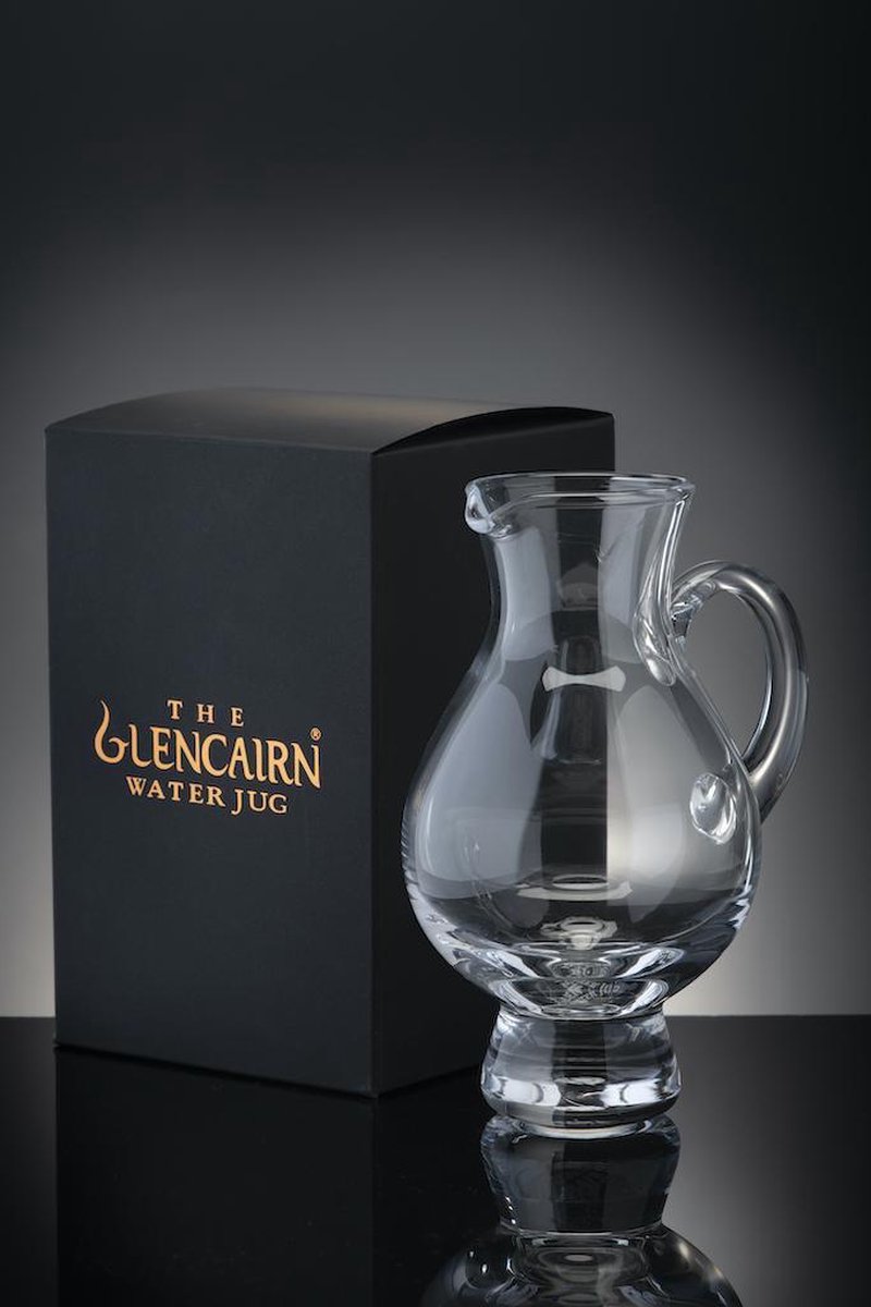 Glencairn Water Jug/karaf in geschenkverpakking - Kristal loodvrij - Made in Scotland