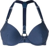 MARLIES DEKKERS GLORIA Pinstripe Blue push up bh 80C