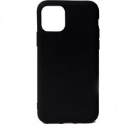 Softcase Backcover Geschikt voor Iphone 11 hoesje - zwart