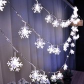 Kerstverlichting - Sneeuwvlokken - Wit licht - 5 m - Lichtgordijn