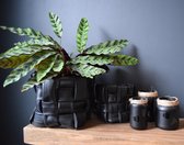 Unieke handgemaakte rubberen mand (Extra Large) circulair product (21,8 liter)